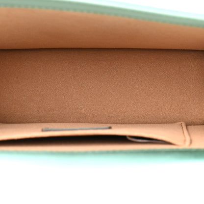 Satin Pearl Varenne Shoulder Bag Green
