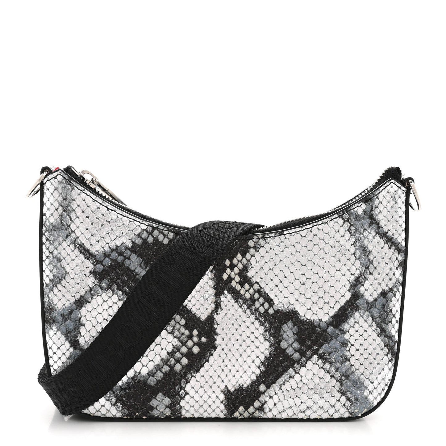 Calfskin Amazonia Loubila Mini Chain Shoulder Bag Multicolor