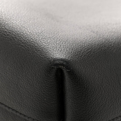 Calfskin Toy Shopping Tote Black