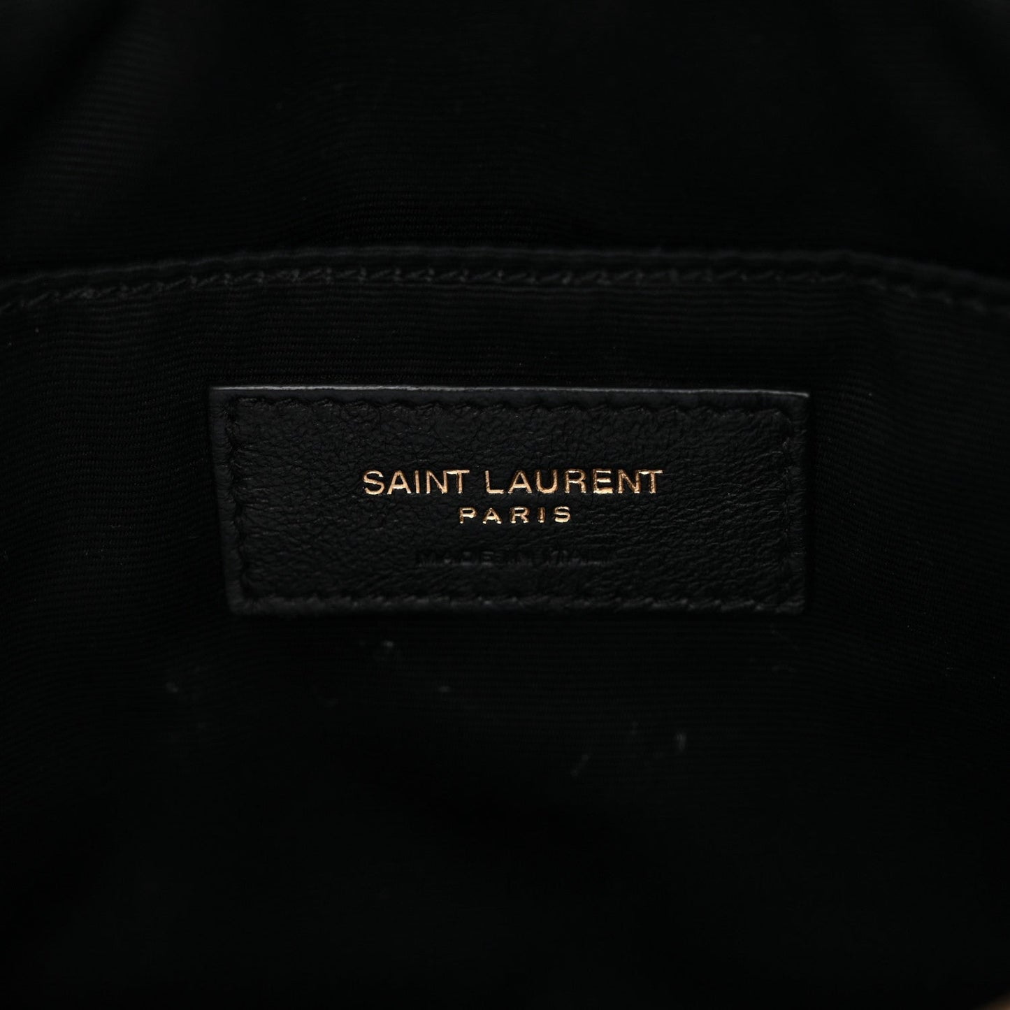 Calfskin Matelasse Monogram Lou Camera Bag Dark Latte