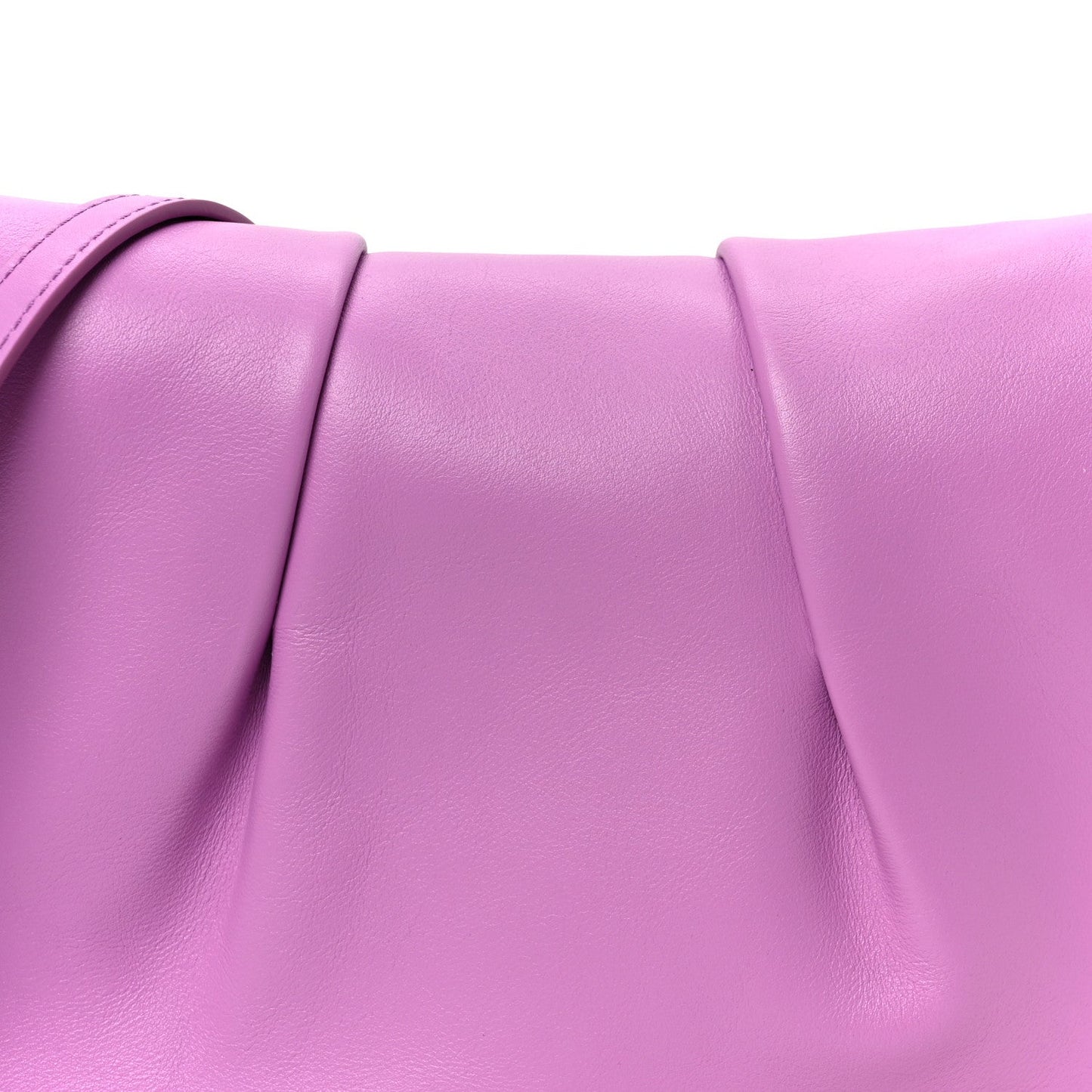 Shiny Nappa Calfskin Paseo Satchel Rockrose