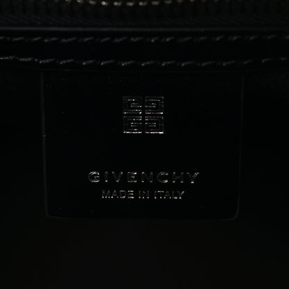 Shiny Lord Calfskin Mini Antigona Black