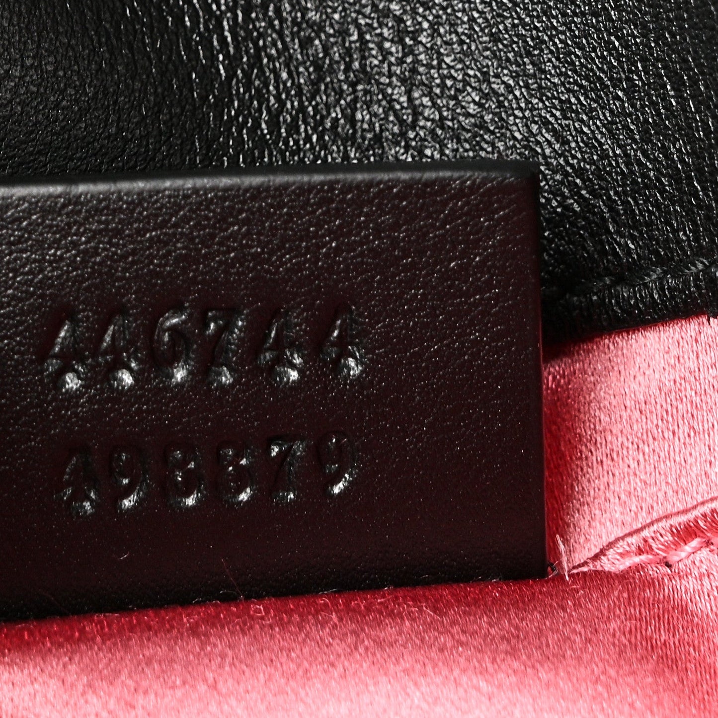 Velvet Matelasse Mini GG Marmont Shoulder Bag Black