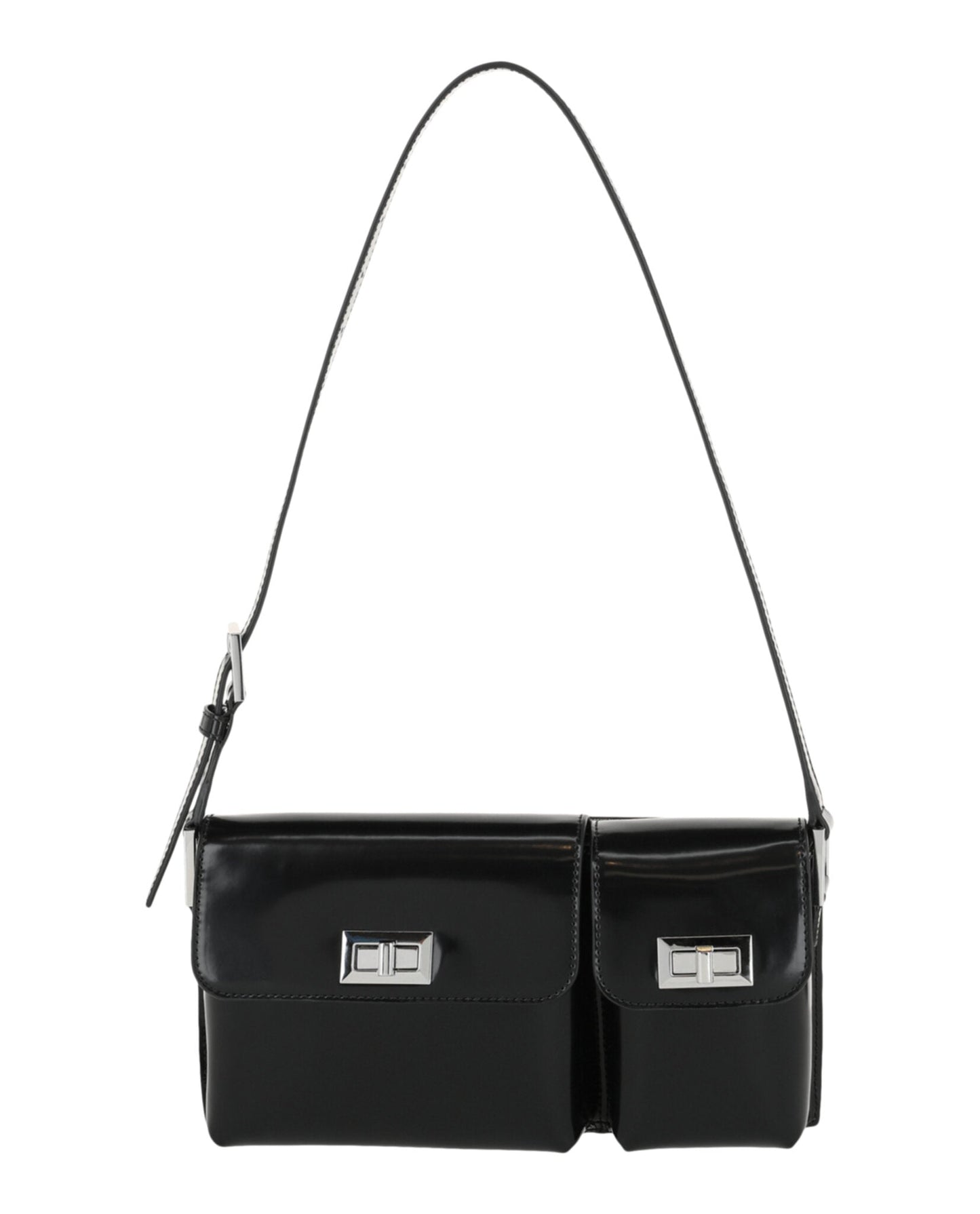 ByFar Womens Billy Patent Shoulder Bag