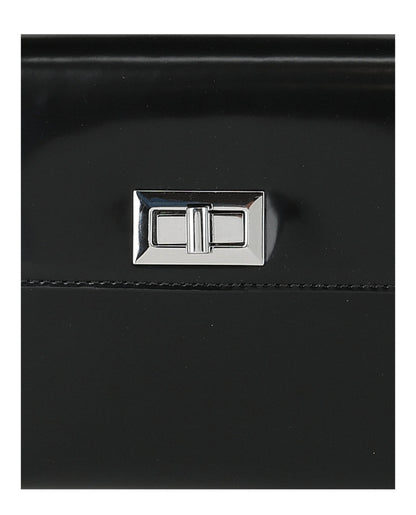 ByFar Womens Billy Patent Shoulder Bag