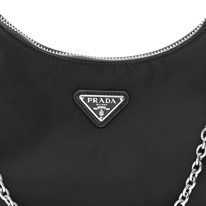 Nylon Re-Edition 2005 Shoulder Bag Black