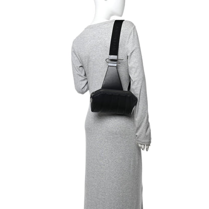 Lambskin Antigona U Padded Crossbody Bag Black