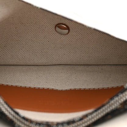 Goyardine Plumet Wallet Clutch Black Gold