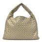 Calfskin Intrecciato Small Hop Travertine