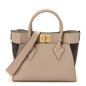 Calfskin Monogram On My Side PM Greige