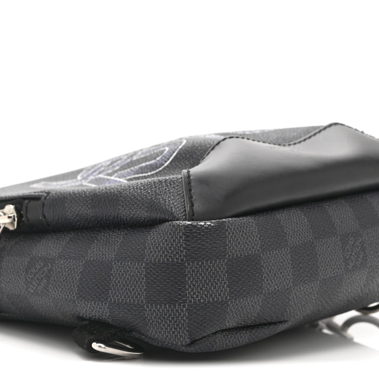 Damier Graphite Logo Avenue Sling Backpack