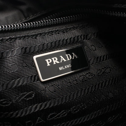 Prada TESSUTO SAFFI Nylon Saffiano Leather Shoulder Bag