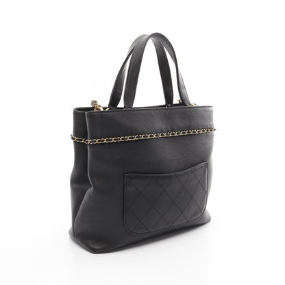 Chanel Coco Mark Matelassé Grained Calfskin Shoulder Bag