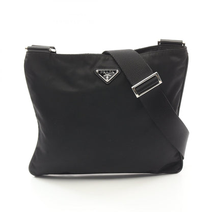 Prada TESSUTO+SAFFI Nylon Saffiano Leather Shoulder Bag