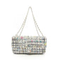 Chanel Coco Mark Paint Graffiti Leather Shoulder Bag