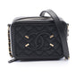 Chanel CC Filigree Caviar Shoulder Bag