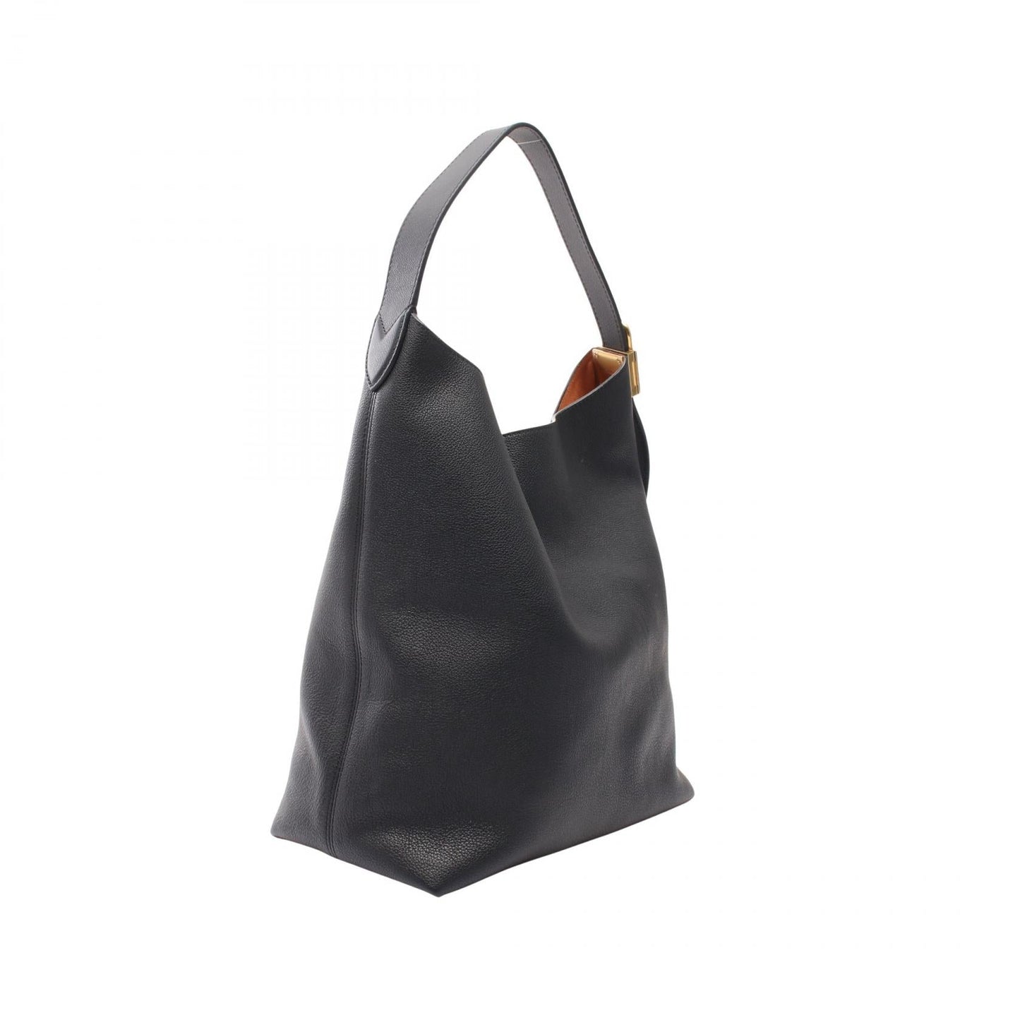 Louis Vuitton Locky Hobo MM Leather Shoulder Bag