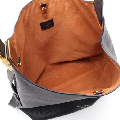 Louis Vuitton Locky Hobo MM Leather Shoulder Bag