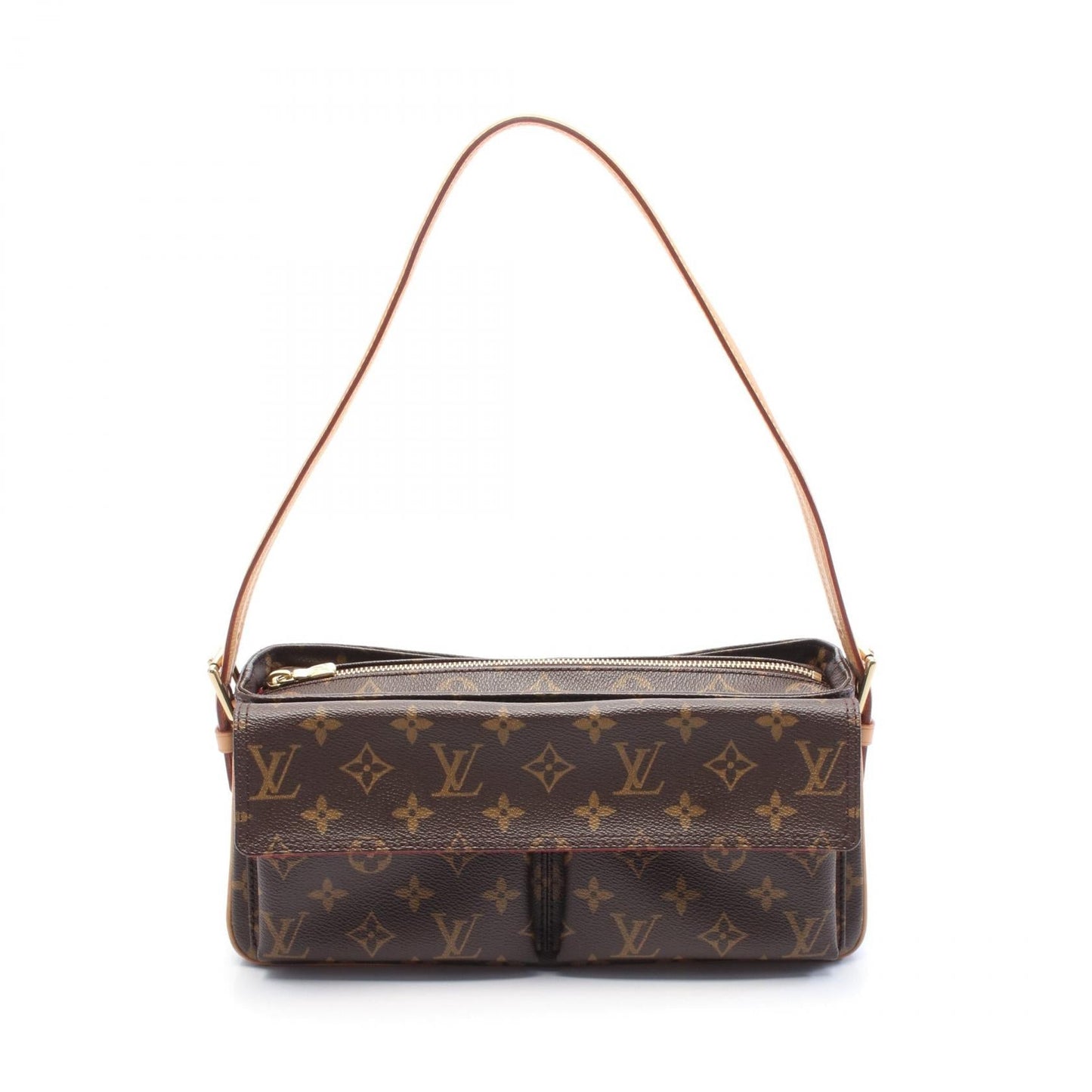 Louis Vuitton Vivasite MM Monogram Coated Canvas Shoulder Bag