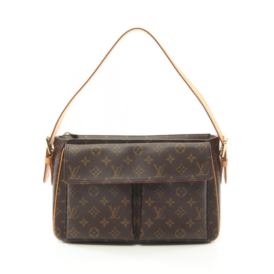 Louis Vuitton Vivasite GM Monogram Coated Canvas Shoulder Bag