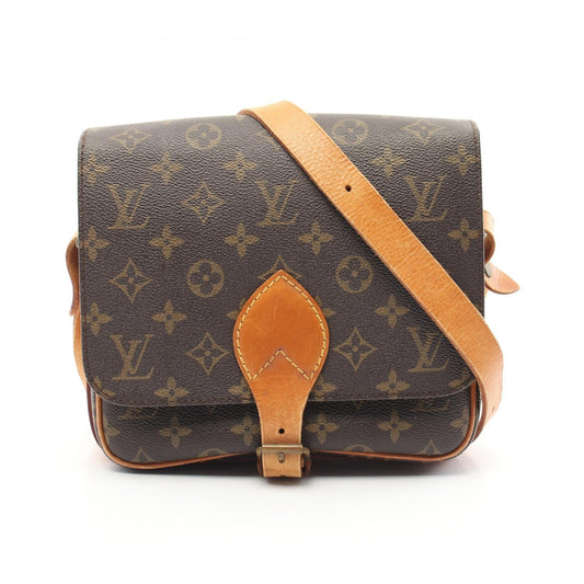 Louis Vuitton Cartouchiere MM Monogram Shoulder Bag