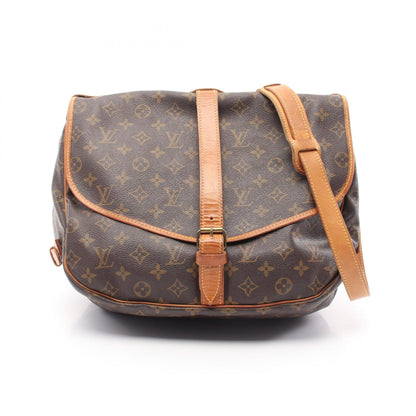 Louis Vuitton Saumur35 Monogram Coated Canvas Shoulder Bag