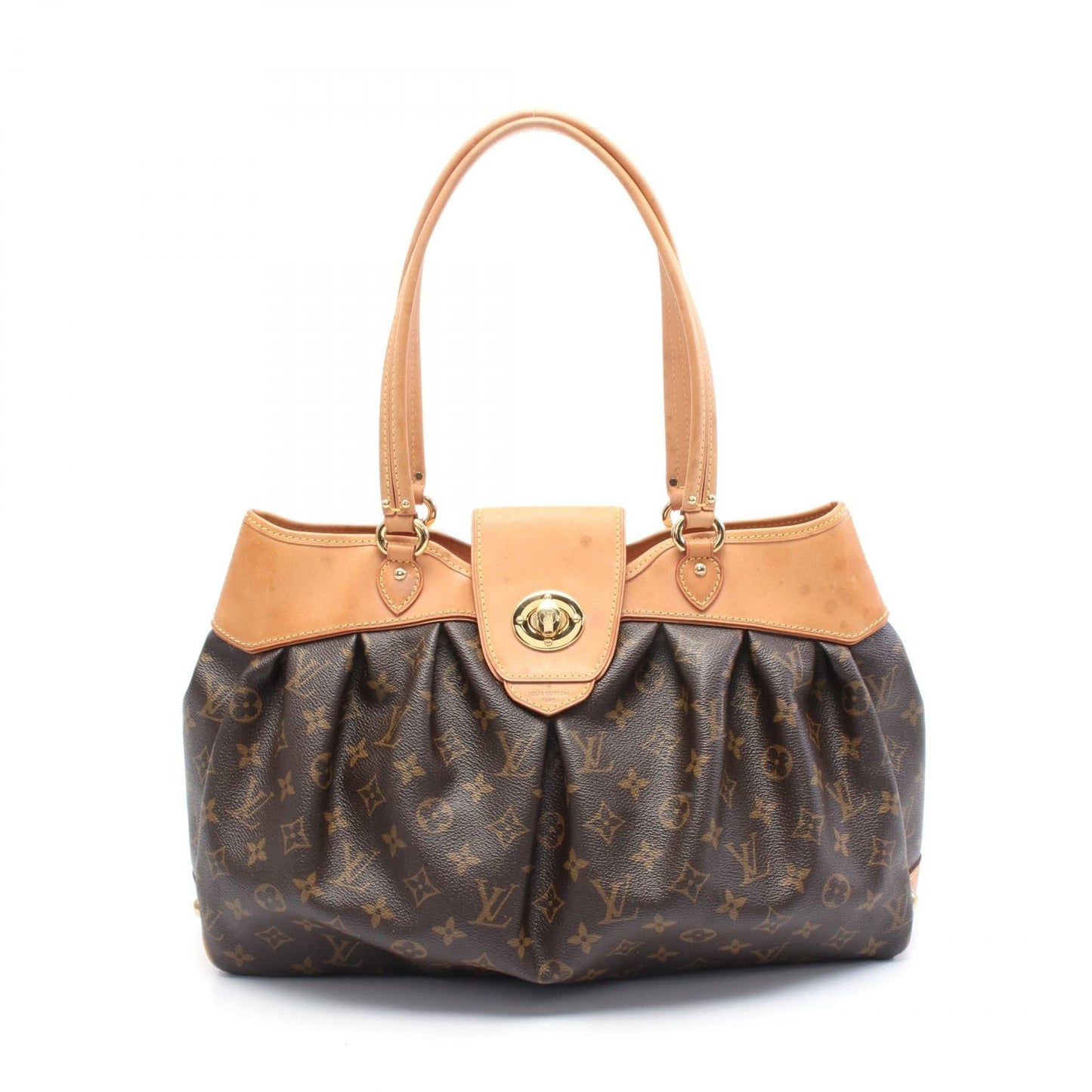 Louis Vuitton Boetie MM Monogram Coated Canvas Shoulder Bag