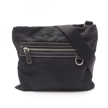 Prada Nylon Leather Shoulder Bag