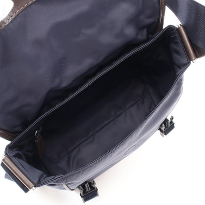 Prada TESSUTO + CAMOSCIO Nylon Leather Suede Shoulder Bag