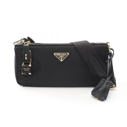 Prada TESSUTO＋VITELLO Nylon Leather Shoulder Bag