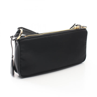 Prada TESSUTO＋VITELLO Nylon Leather Shoulder Bag