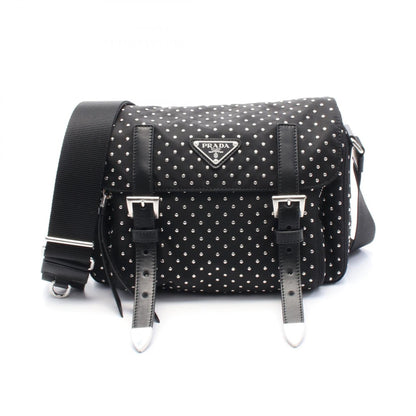 Prada Re-Nylon Nylon Leather Shoulder Bag