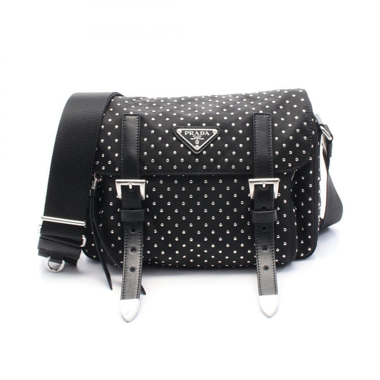 Prada Re-Nylon Nylon Leather Shoulder Bag