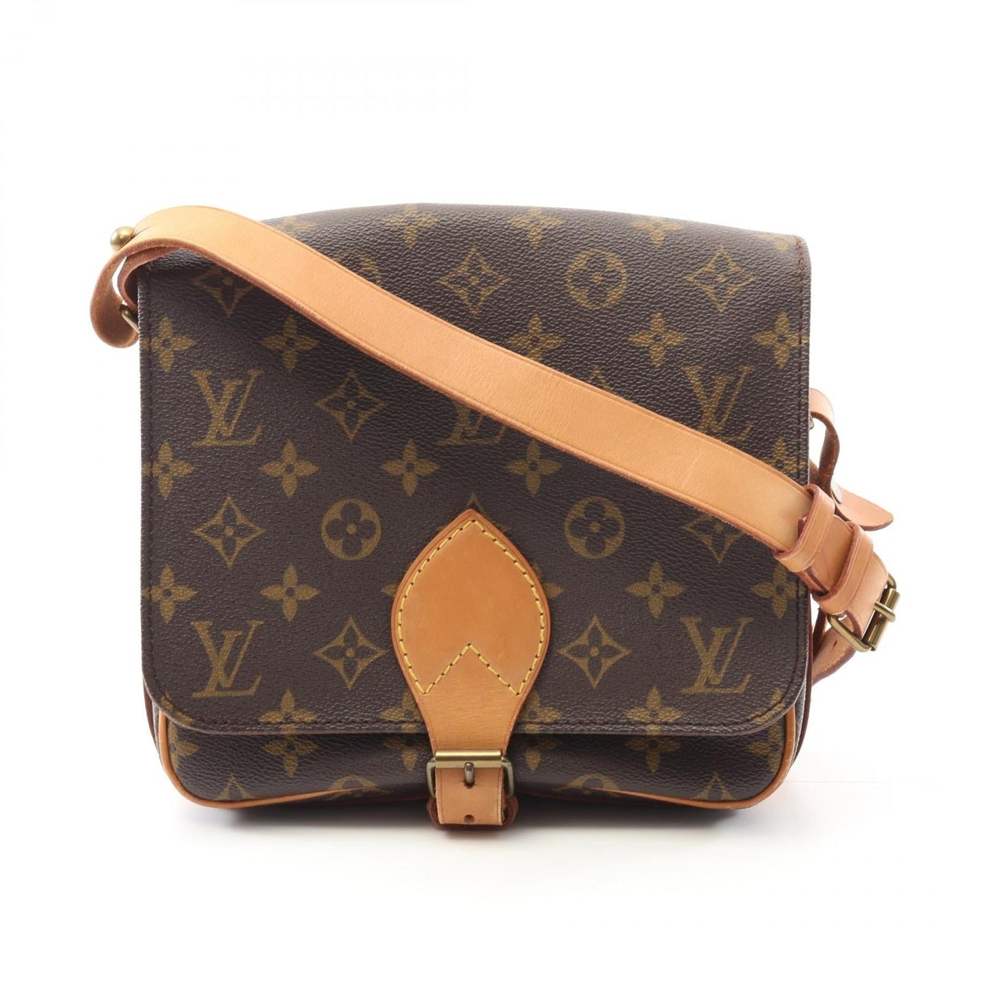 Louis Vuitton Cartouchiere MM Monogram Shoulder Bag