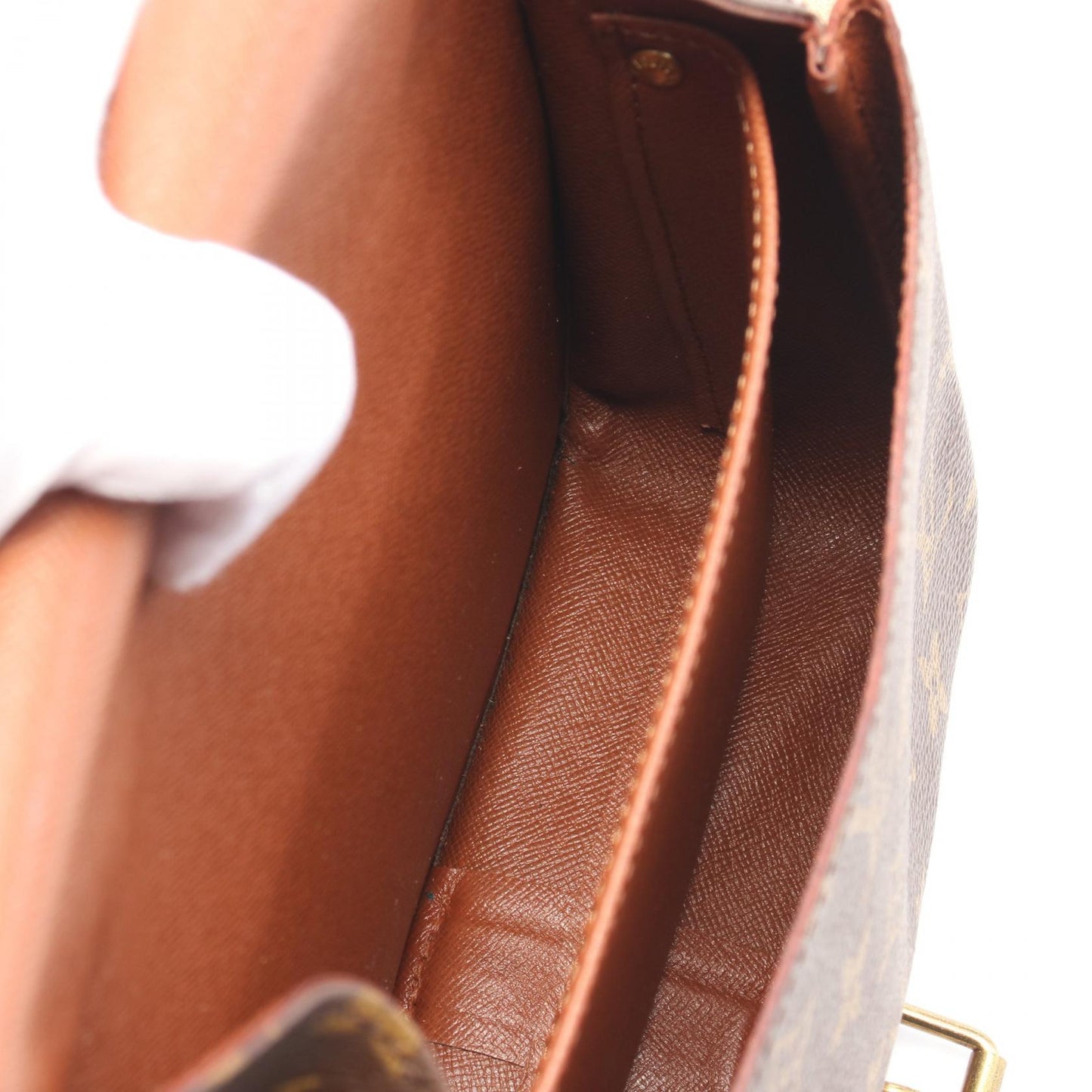 Louis Vuitton Cartouchiere MM Monogram Shoulder Bag
