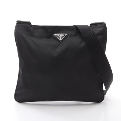 Prada TESSUTO+SAFFI Shoulder Bag Nylon Saffiano Leather Bag