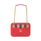 Fendi Calligraphy Leather Shoulder Bag