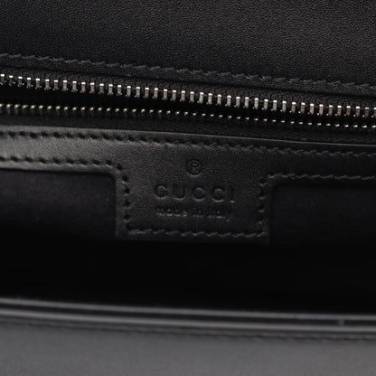 Gucci Double G Leather Shoulder Bag