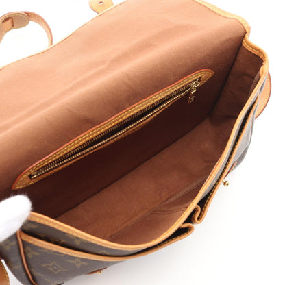 Louis Vuitton Gibeciere MM Monogram Shoulder Bag