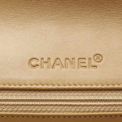 Chanel Choco Bar Wild Stitch Lambskin Shoulder Bag