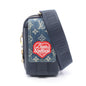 Louis Vuitton Double Phone Pouch Monogram Denim Shoulder Bag