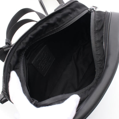 Louis Vuitton Expandable Leather Nylon Shoulder Bag