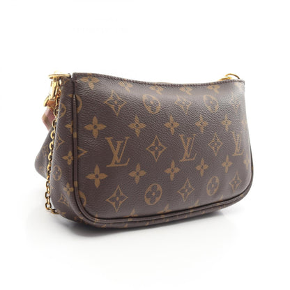 Louis Vuitton Multi Pochette Accessoires Monogram Coated Canvas Shoulder Bag