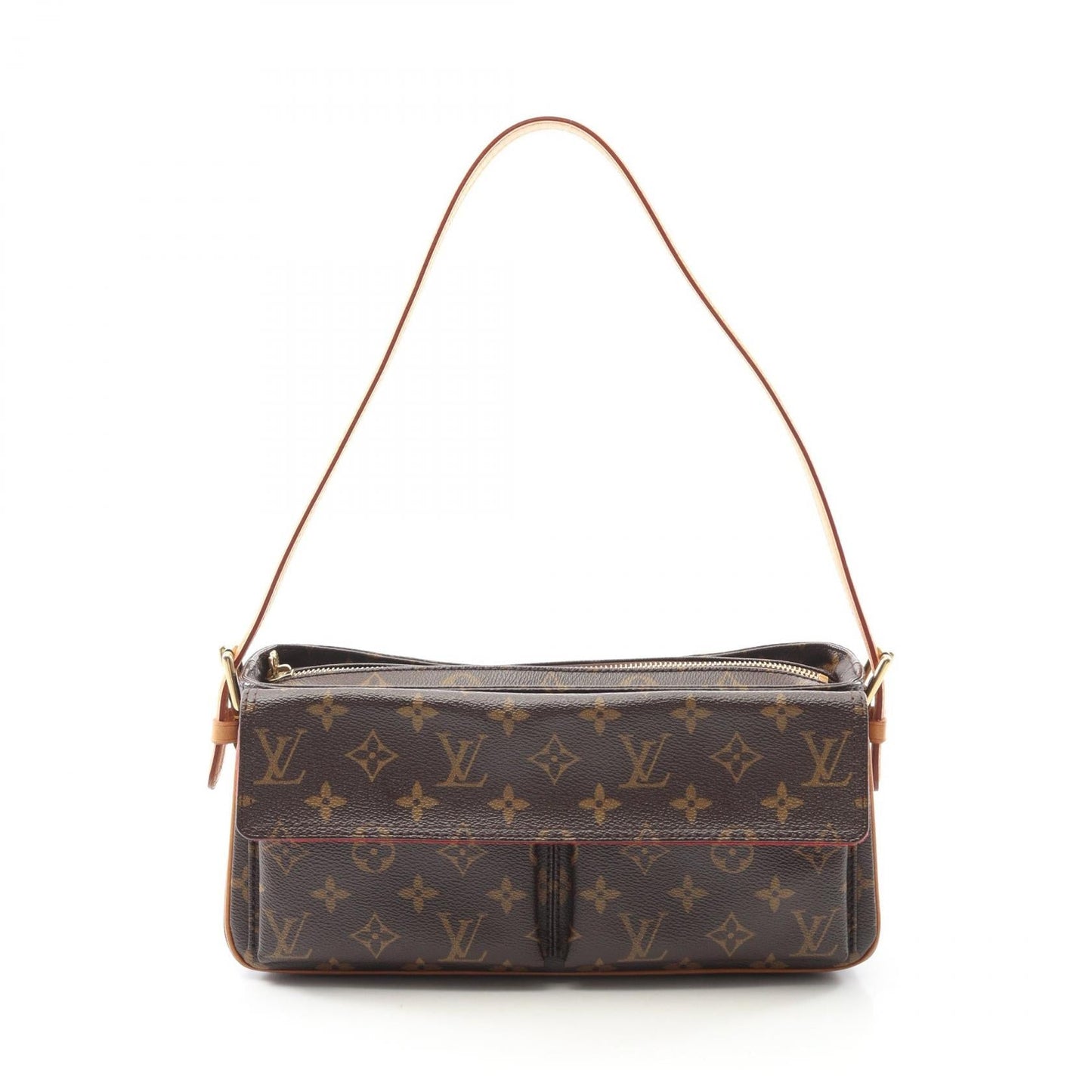 Louis Vuitton Vivasite MM Monogram Coated Canvas Shoulder Bag