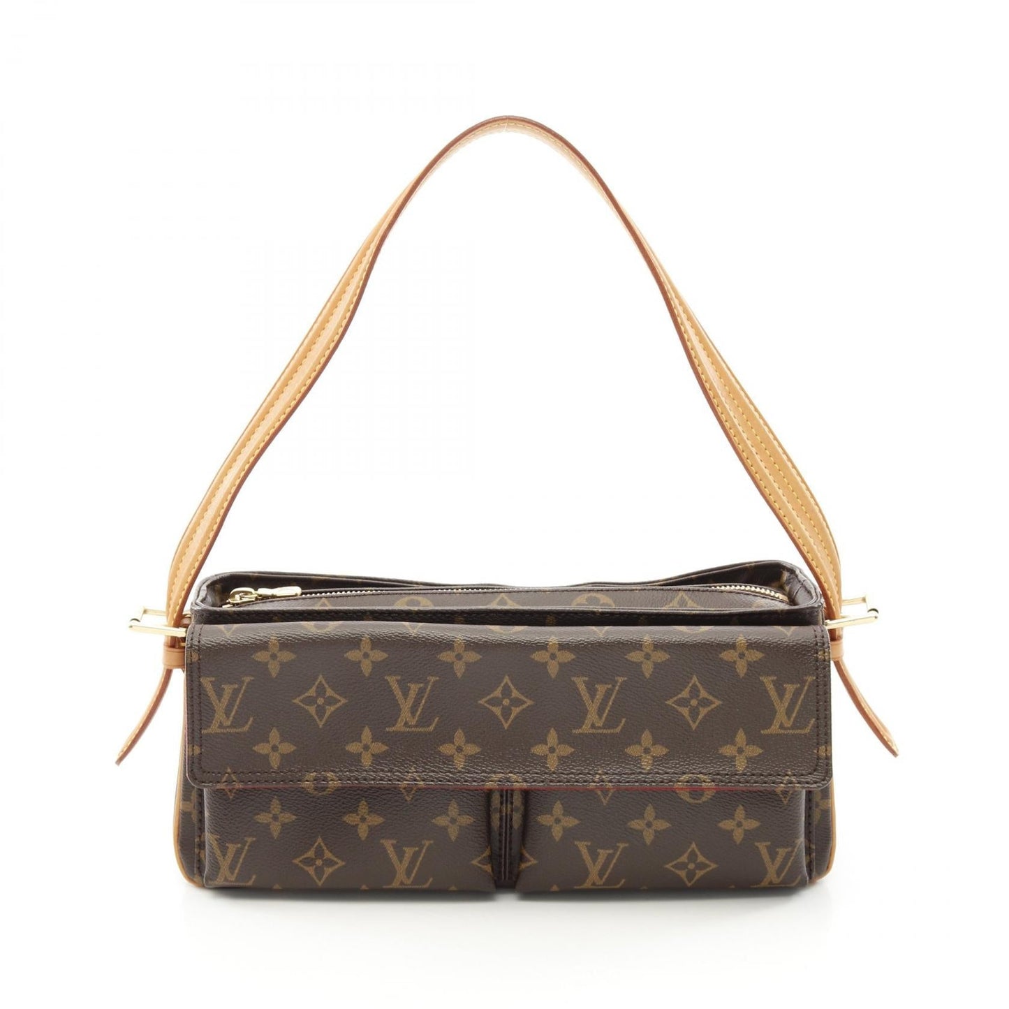 Louis Vuitton Vivasite MM Monogram Coated Canvas Shoulder Bag