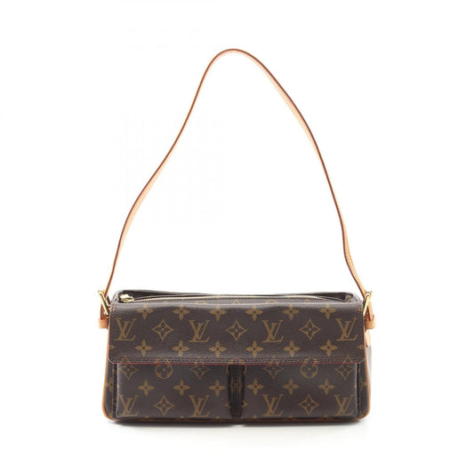 Louis Vuitton Vivacite MM Monogram Shoulder Bag