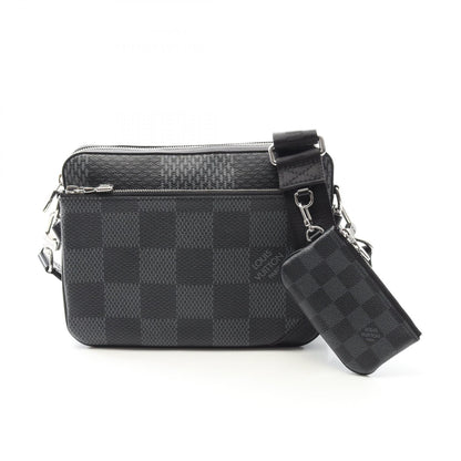 Louis Vuitton Trio Messenger Damier Graphite Shoulder Bag