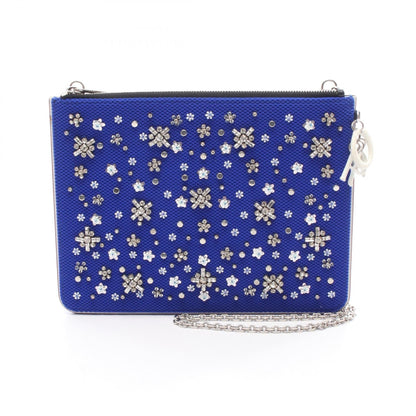 Christian Dior Leather Fabric Shoulder Bag