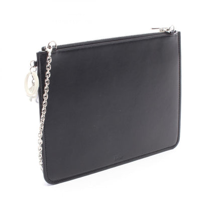 Christian Dior Leather Fabric Shoulder Bag