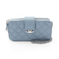 Chanel Half Coco Mark Matelassé Grained Calfskin Shoulder Bag